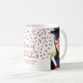 Classe Rose d'or de 2025 Mug de café (Devant droit)