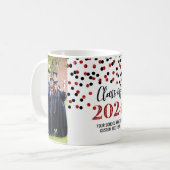 Classe rouge noire de Mug de café 2024 (Devant gauche)