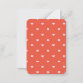 Classe Saint Valentin Cherry Beaucoup de carte (Dos)