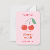 Classe Saint Valentin Cherry Beaucoup de carte (Devant)