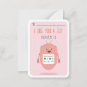 Classe Saint-Valentin Comme vous une carte de bate (Devant)