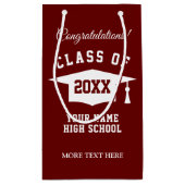 Classe secondaire couleur personnalisée sacs cadea (Dos)