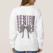 Classe senior 2025 rétro Graduation Senior tshirt (Dos)