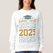 Classe senior 2025 rétro Graduation Senior tshirt (Devant)