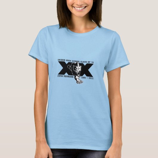 Classe SHS de T-shirt féminin 1991 (Devant)