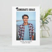 Classe simple Photos Grad & Invitation de la fête (Debout devant)