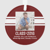 Classe sportive de photo d'obtention du diplôme de (dos)