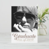 Classe supérieure de Invitation blanc moderne 2012 (Debout devant)