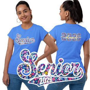 Classe supérieure de T-shirt floral 2026
