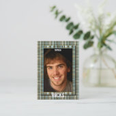 Classe supérieure Plaid de 2010 Carte photo (Debout devant)