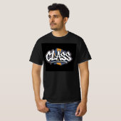 Classe - T-shirt élégance intemporelle (Devant entier)