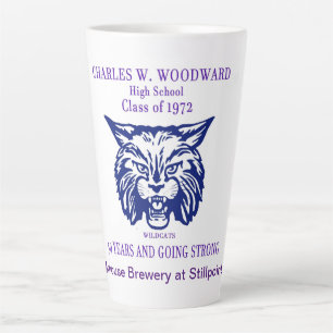 Classe Woodward de 1972 50e Reunion Latte Mug