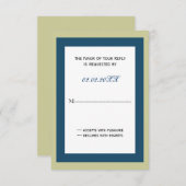 classée Corporate party Invitation cartes rsvp (Devant / Derrière)