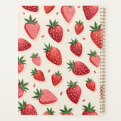 Classeur avec motif à fraise mignon (Dos)