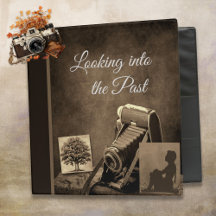 Classeur de généalogie vintage