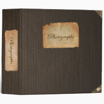 Classeur de l'album photo en tissu vintage 2 pouce
