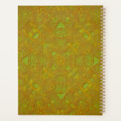 Classeur Mandala Damas Citron (Dos)