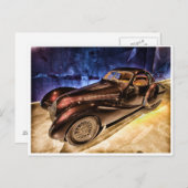 Classic 1937  auto briefkaart (Voorkant / Achterkant)