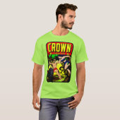 Classic 1940's Crown Comics T-Shirt (Voorkant volledig)