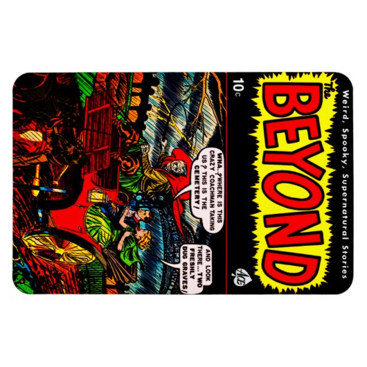 Classic 1950's The Beyond Flexible Magnet (Horizontal)