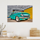 Classic 1960s Australian EH Holden Special Poster (Keuken)