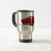 Classic 1963 Corvette Travel Mug Reisbeker (Voorkant links)