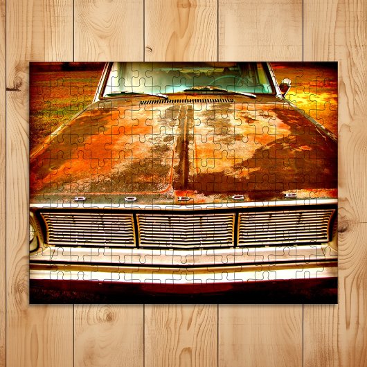Classic 1966 Dodge Dart Rusted Car Legpuzzel