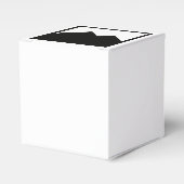 Classic 2x2 Bruiloft Favor Box Sjabloon Bedankdoosjes (Voorkant Zijde)