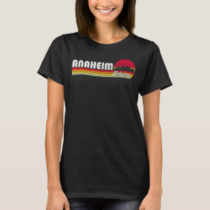 Classic 70s 80s Souvenir  Retro Anaheim Ca T-shirt