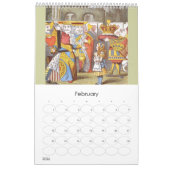 Classic Alice au pays des merveilles Calendrier 20 (Feb 2026)
