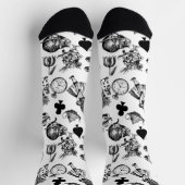 Classic Alice in Wonderland Characters: Origineel Sokken (Top)