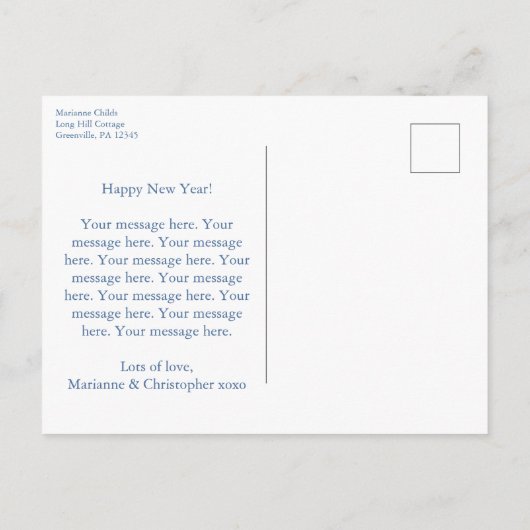 Classic All American Red White Wij redden de datum Aankondigingskaart (Achterkant)