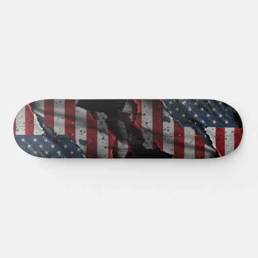 Classic American Flag Skateboard Deck (Horz)
