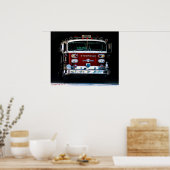 Classic American LaFrance Poster (Keuken)