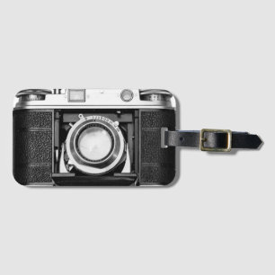 CLASSIC ANALOG 35 mm FOTOGRAFIE CAMERA Bagagelabel