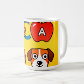 Classic Animal Design Koffie Mok (Voorkant rechts)