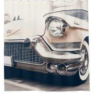 Classic Antique Retro Voiture Douche rideau