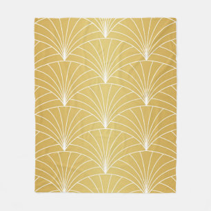 Classic Art Deco Seamless Pattern. Geometrische St Fleece Deken