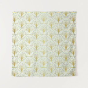 Classic Art Deco Seamless Pattern. Geometrische St Wandkleed