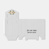 Classic Art Gay Wedding Bedankdoosjes (Uitgevouwen)