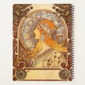 Classic Art Nouveau Poster Design Planner (Achterkant)