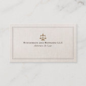 Classic Attorney Visitekaartje (Voorkant)