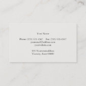 Classic Attorney Visitekaartje (Achterkant)