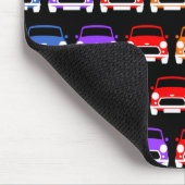 Classic Austin Mini Cooper Rainbow Muismat (Hoek)