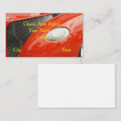 Classic Auto Repair Visitekaartje (Voorkant / Achterkant)