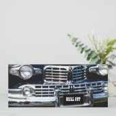 CLASSIC AUTO SHOW AUTO INVITATION VAN PARTIJ UITSC KAART (Staand voorkant)