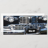 CLASSIC AUTO SHOW AUTO INVITATION VAN PARTIJ UITSC KAART (Voorkant / Achterkant)