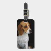 Classic Beagle Bagagelabel (Voorkant verticaal)