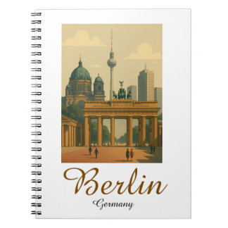 Classic Berlijn Duitsland Landmark Notitieboek