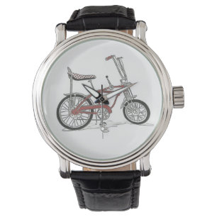 Classic Bike Bicycle Stingray Schwinn oude school Horloge